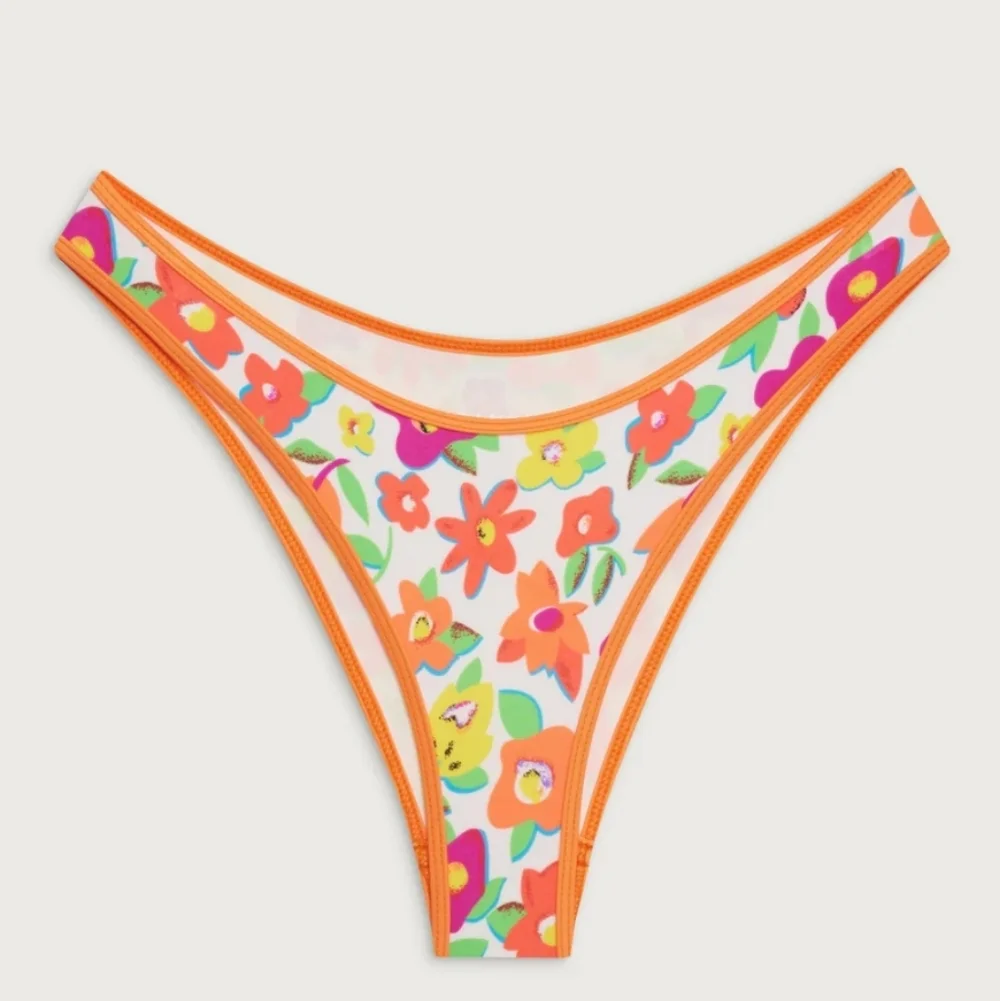 New!Frankies Bikini‎ Dove Shine Classic Bikini Bottom